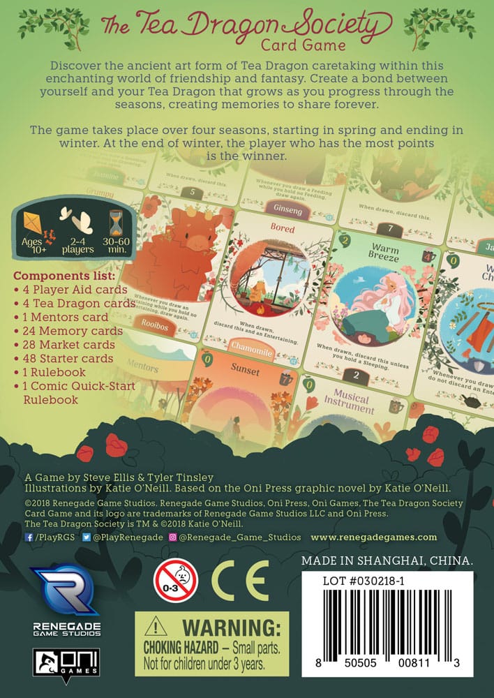 Tea Dragon Society card game *English version*