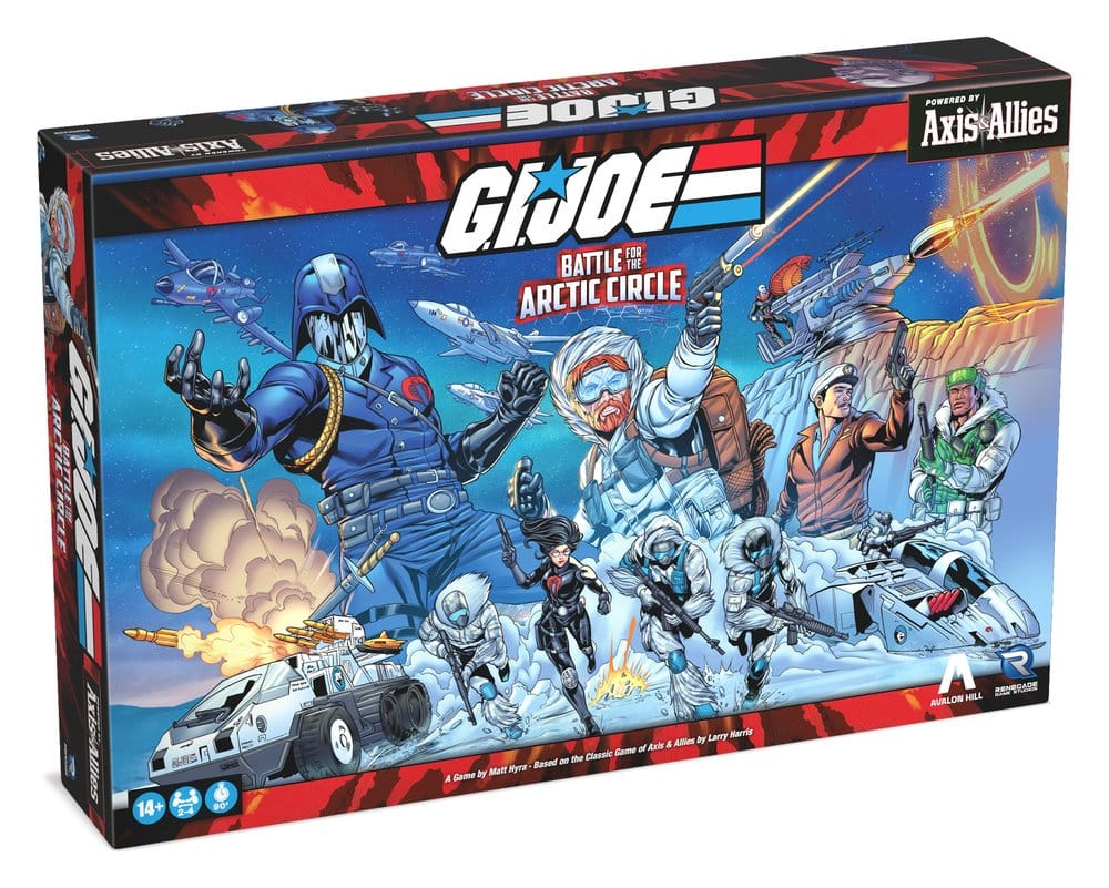 G.I. Joe board game Battle for the Arctic Circle powered by Axis & Allies *English Version*