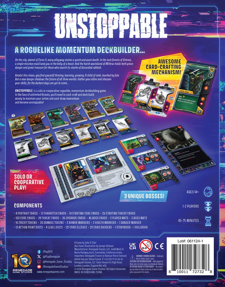 Unstoppable Card Game *English Version*