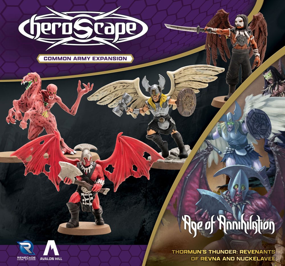 Heroscape Army Expansion Age of Annihilation Revenants of Revna & Nuckelavee (Common) *English Version*