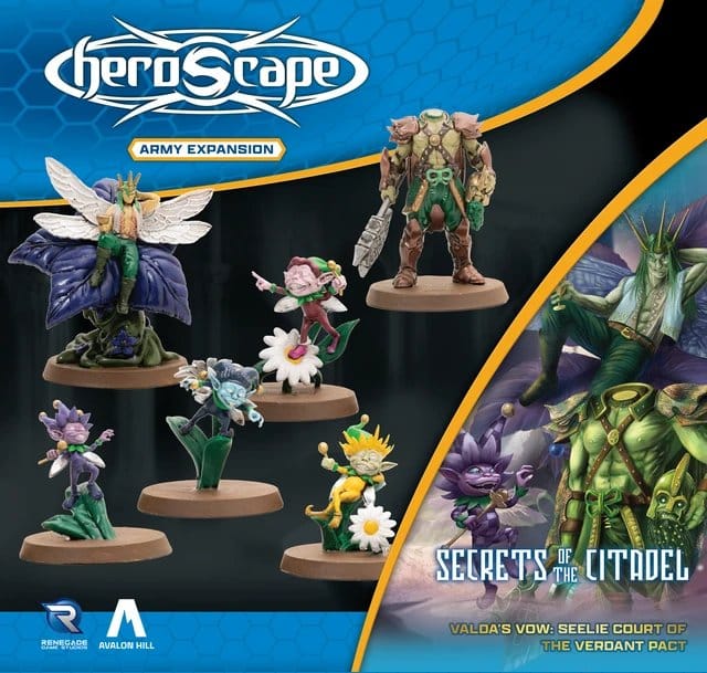 Heroscape Army Expansion Seelie Court of the Verdant Pact Standard Edition *English Version*