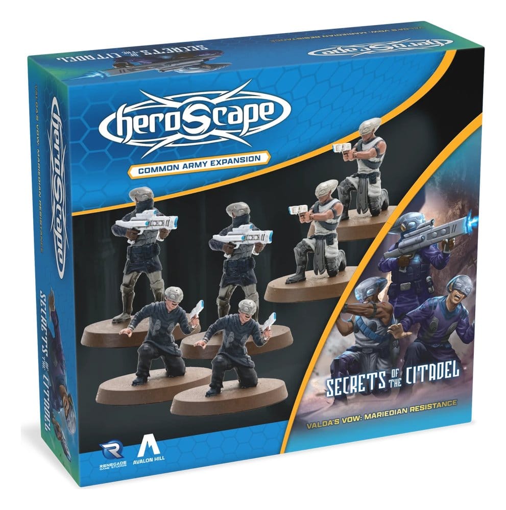 Heroscape Army Expansion Mariedian Resistance Fighters Standard Edition *English Version*