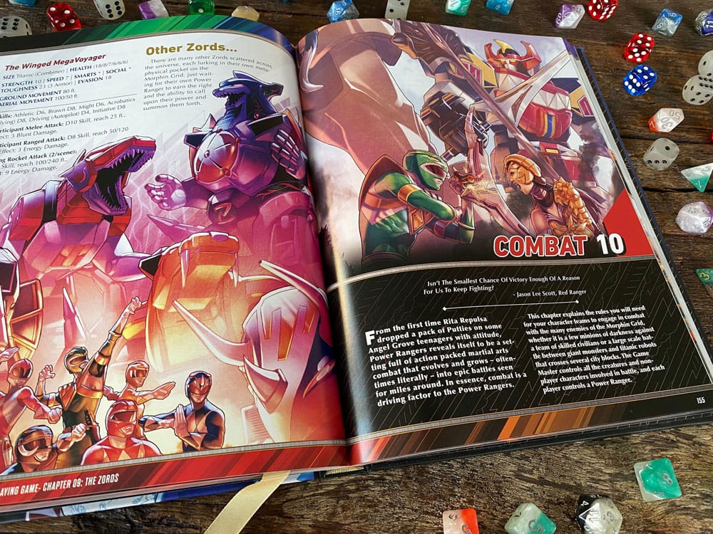 Power Rangers RPG Rulebook Core *English Version*