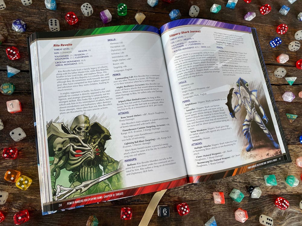 Power Rangers RPG Rulebook Core *English Version*