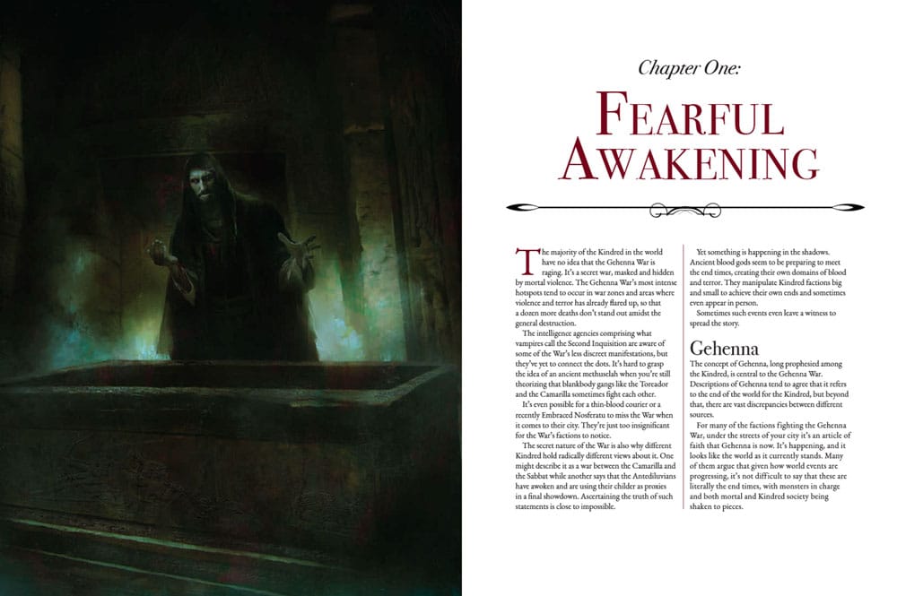 Vampire: The Masquerade 5th Edition RPG book Gehenna War Sourcebook *English Version*
