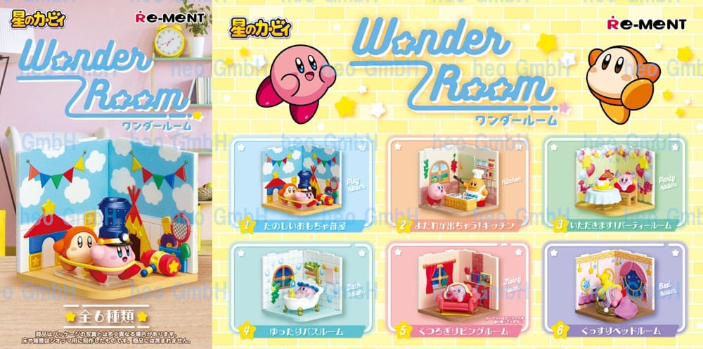 Kirby Mini Figures Kirby's Pupupu Market Display (6)