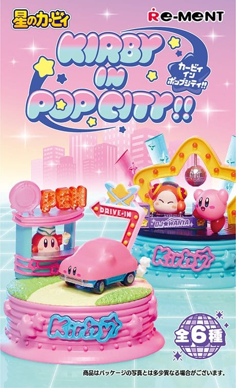 Kirby Mini Figures 6-Pack Kirby in Pop City!!