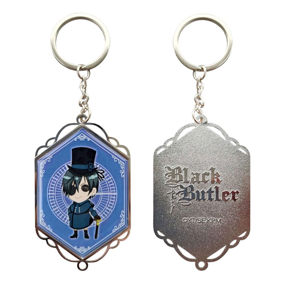 Black Butler PVC Keychain Ciel Motive B