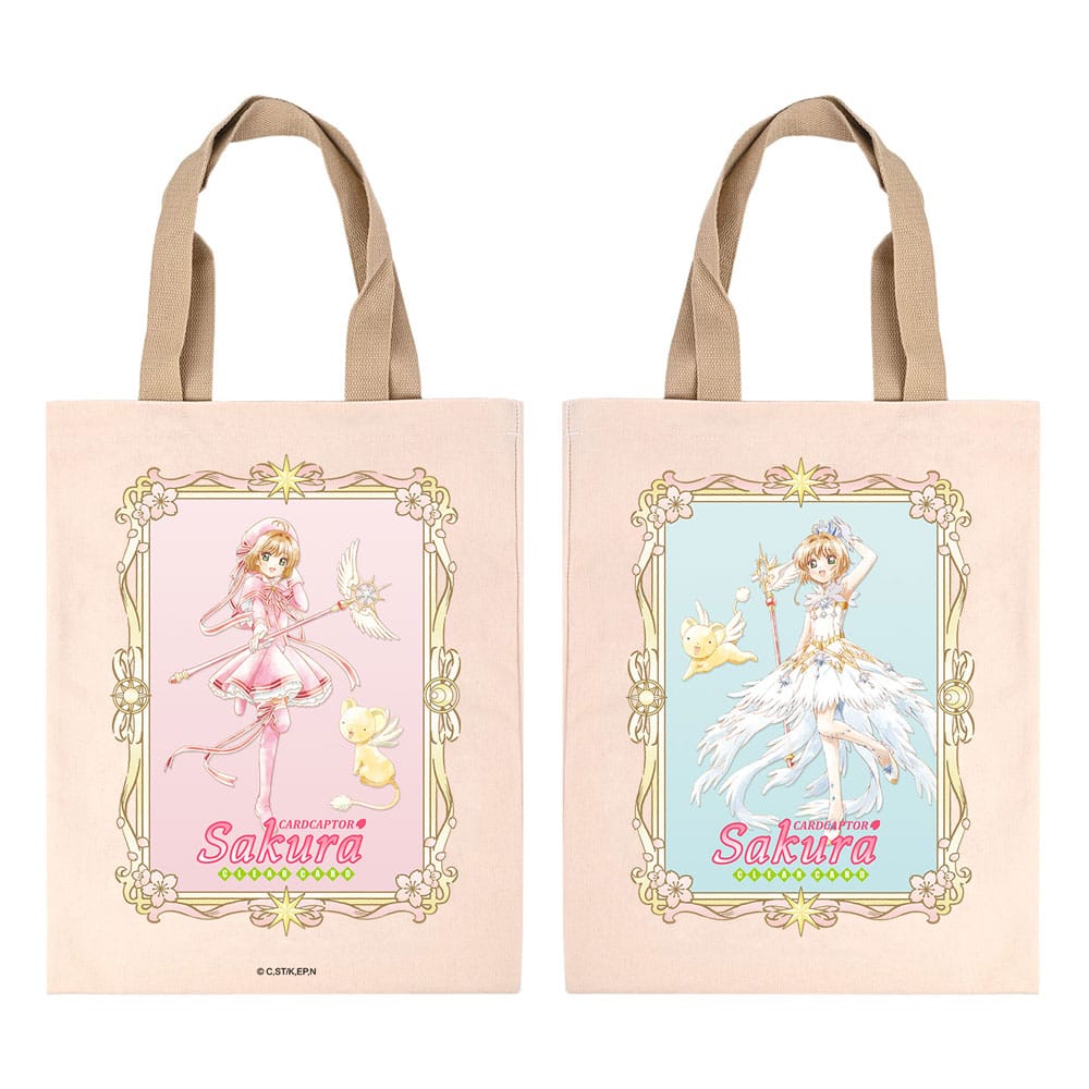 Cardcaptor Sakura Clear Card PVC Tote Bag Sakura & Kero-chan