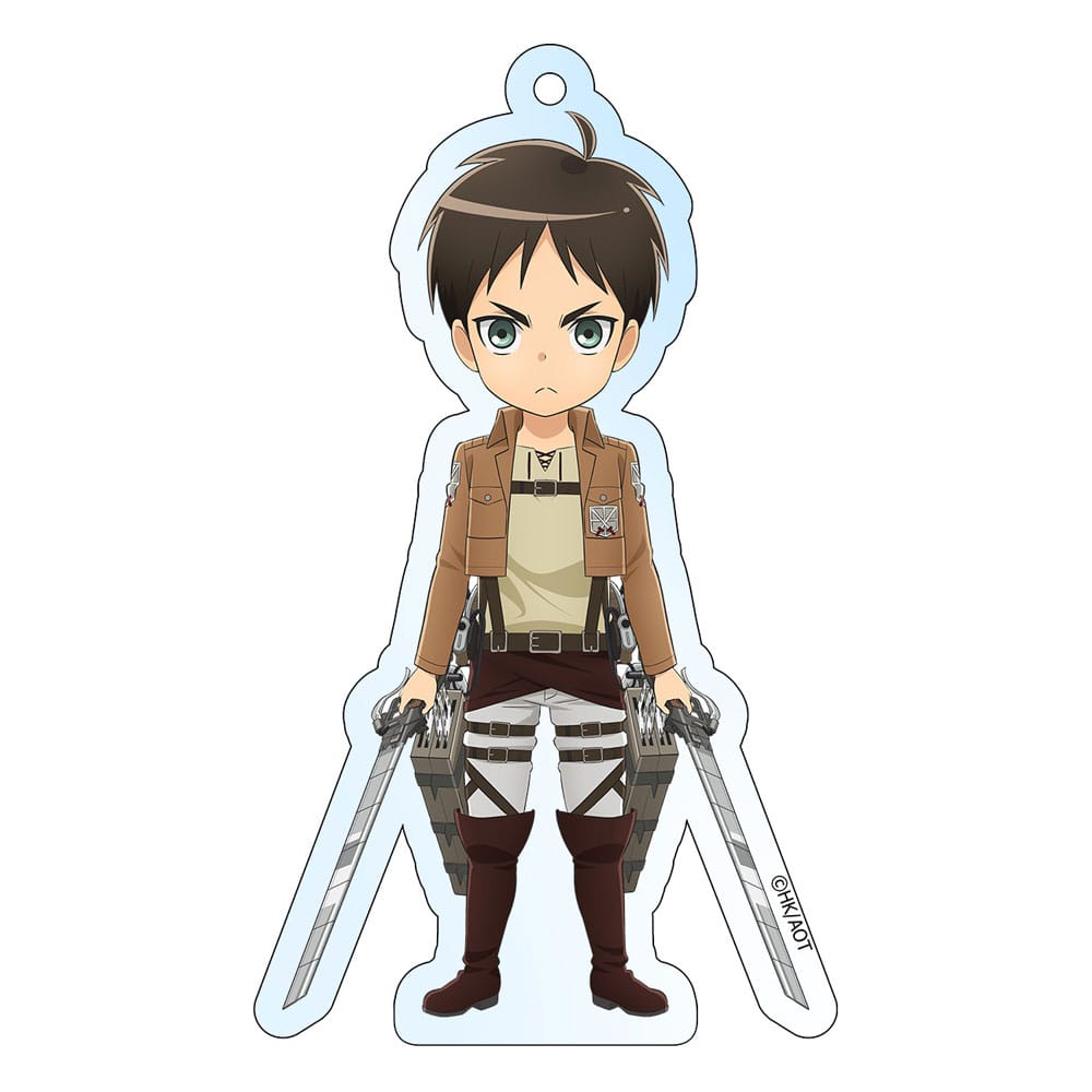 Attack on Titan Acrylic Keychain Eren Holographic 8 cm