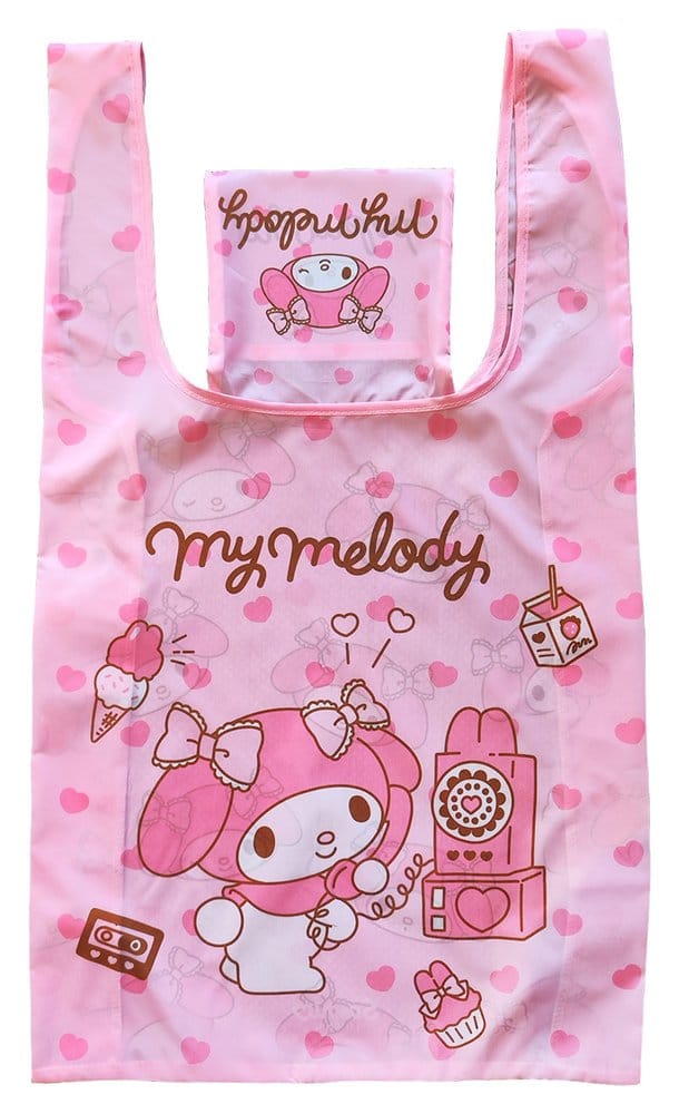 Sanrio Tote Bag My Melody Kawaii Foldable
