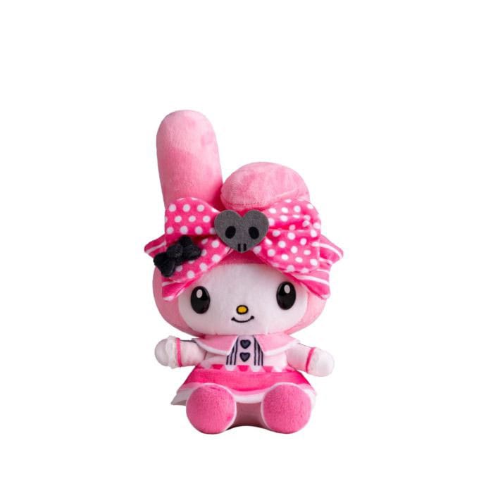 Sanrio Plush Figure My Melody Pink Black Party Anniversary Edition 17 cm