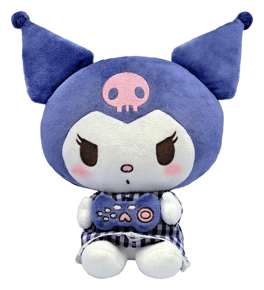 Sanrio  Plush Figure Kuromi Pyjama Style M 22 cm