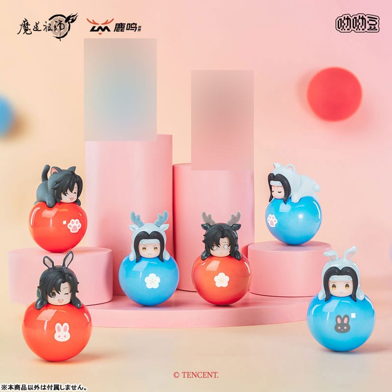 Grandmaster of Demonic Cultivation Yura Yura Mascot Mini Figures 5 cm Display (6)