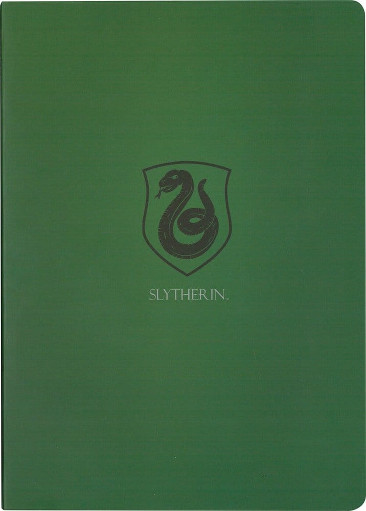 Harry Potter Softcover Notebook Slytherin 21 cm