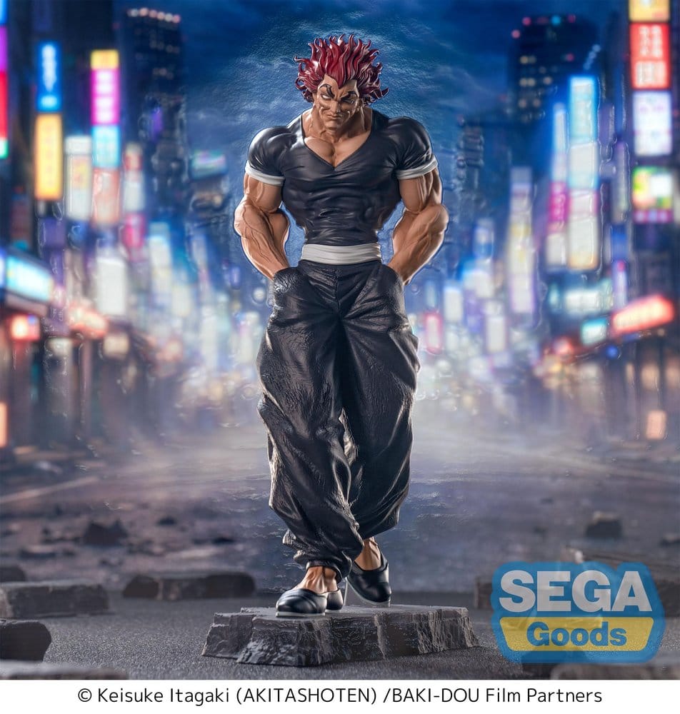 Baki-Dou Luminasta PVC Figure Yujiro Hanma 25 cm