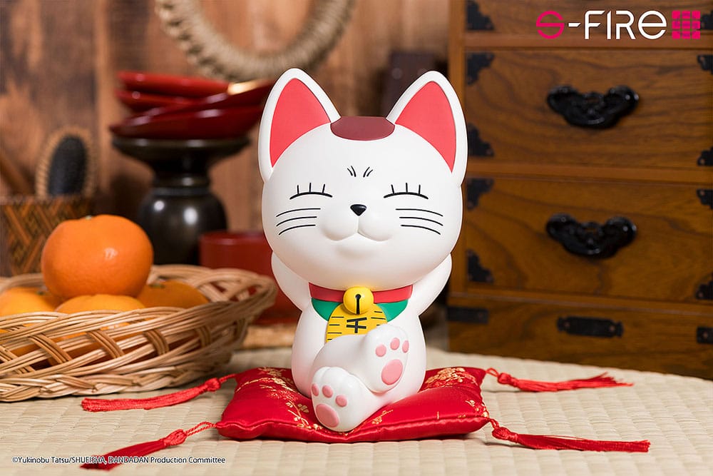 Dandadan Coin Bank Turbo Granny (Beckoning cat) 17 cm