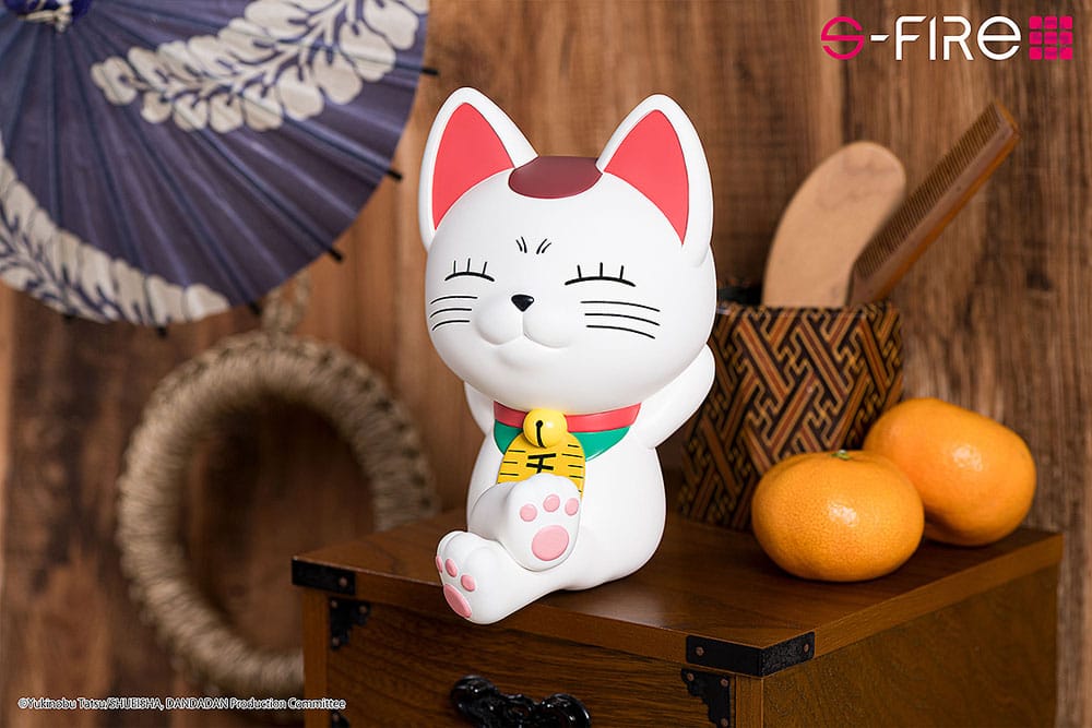 Dandadan Coin Bank Turbo Granny (Beckoning cat) 17 cm