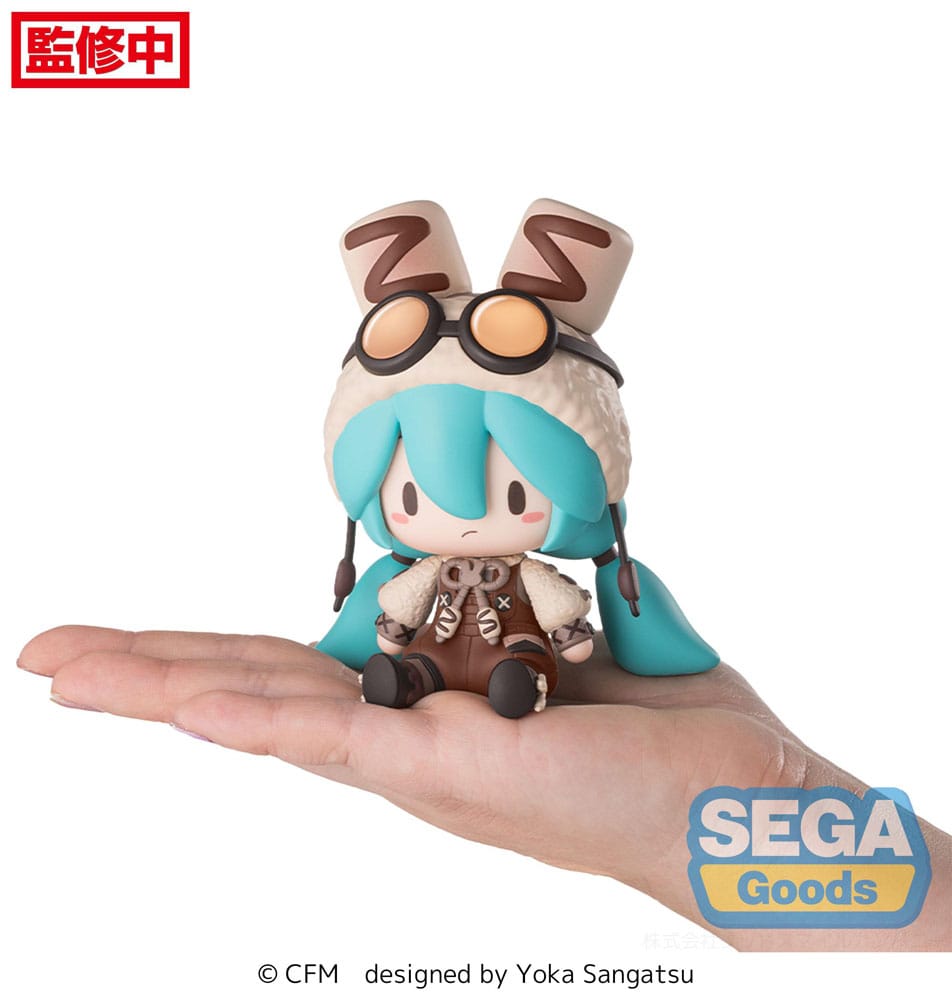 Character Vocal Series 01: Hatsune Miku Fuwa Petit Chibi Figure Hatsune Miku Marshmallow Hot Cocoa 10 cm