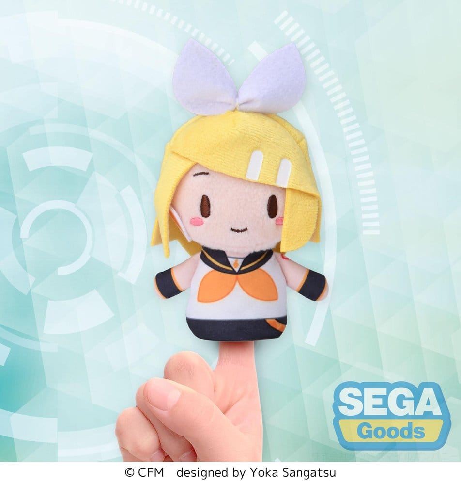 Kagamine Rin & Len Fuwa Petit Plush Kagamine Rin Finger Mascot 10 cm