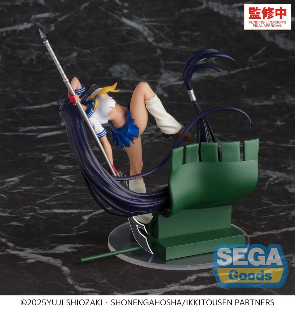 Ikki Tousen XStellar PVC Figure Unchou Kan'u 19 cm