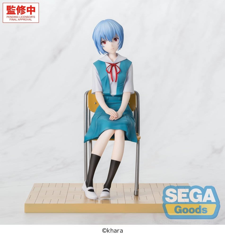 Evangelion: New Theatrical Edition XStellar PVC Figure Rei Ayanami Uniform Ver. 16 cm