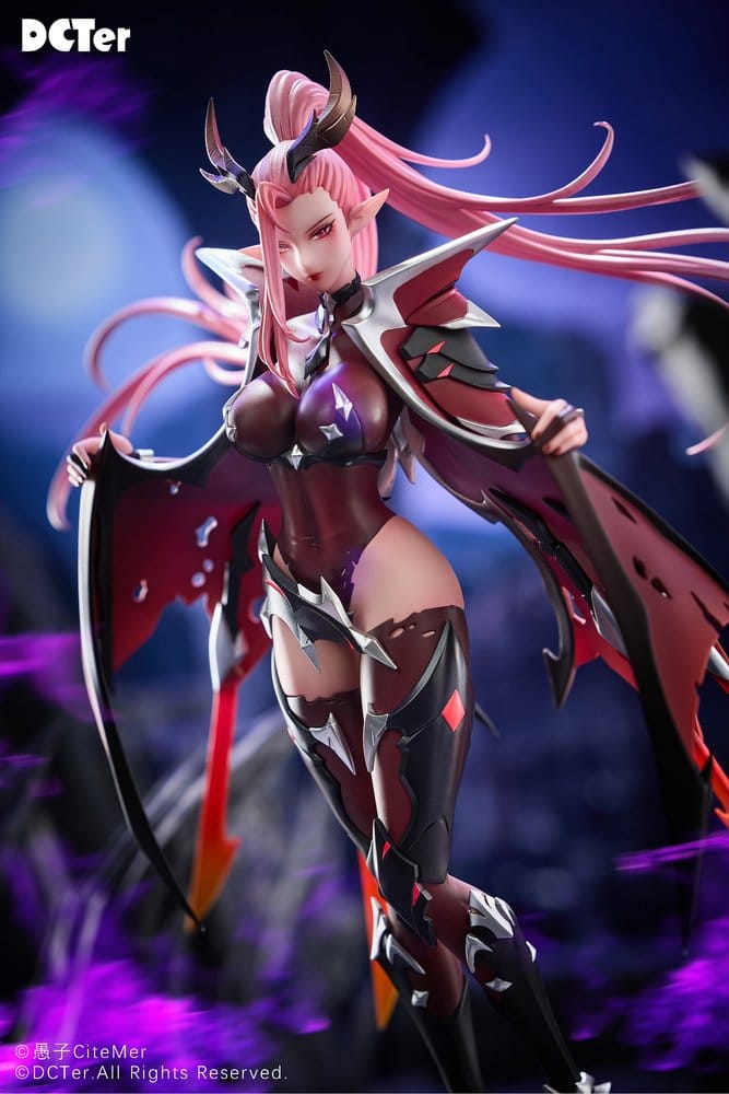 Original Character PU Figure 1/7 Heslion Draco Bellatrix Feminina 27 cm