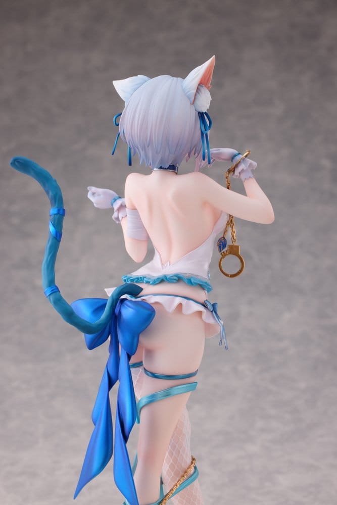 Original Character PVC Figure 1/7 Shibarare Neko Putika-chan Deluxe Edition 26 cm