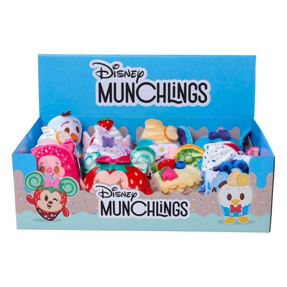 Disney Munchlings Plush Figures Wave 1 & 2 Assortment (12)