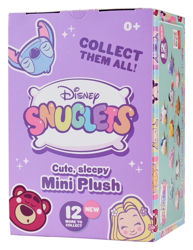 Disney Snuglets Plush Figure Wave 2 Blindbox Display (12)