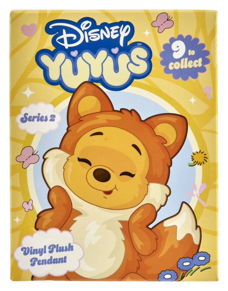 Disney YuYus Plush Key rings Wave 2 Winnie the Pooh 13 cm Blindbox Display (8)
