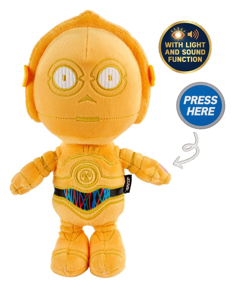Star Wars 50th Plush Figure C-3PO 25 cm