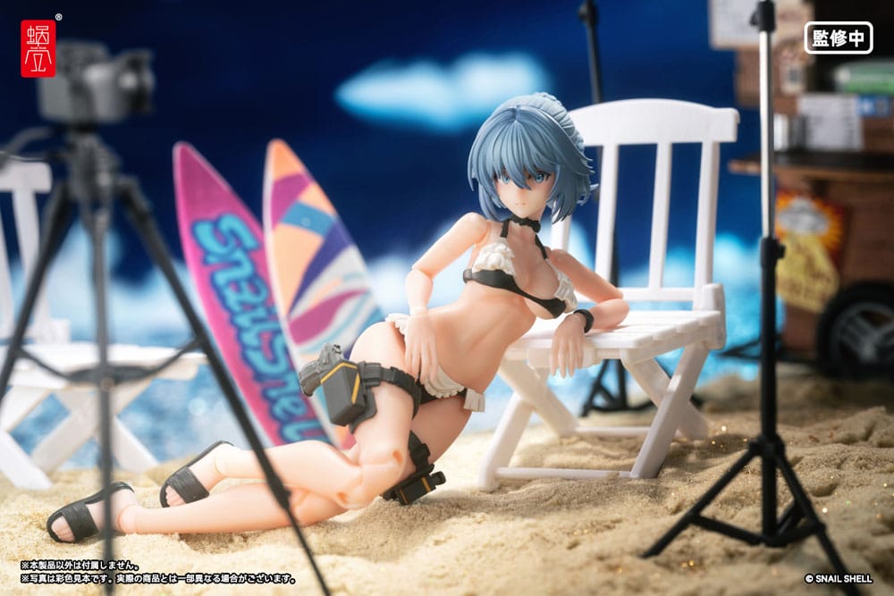 Original Character Action Figure Kit 1/12 RA-04 Kitsunebi Senki Honoka Swimsuit Ver. 15 cm