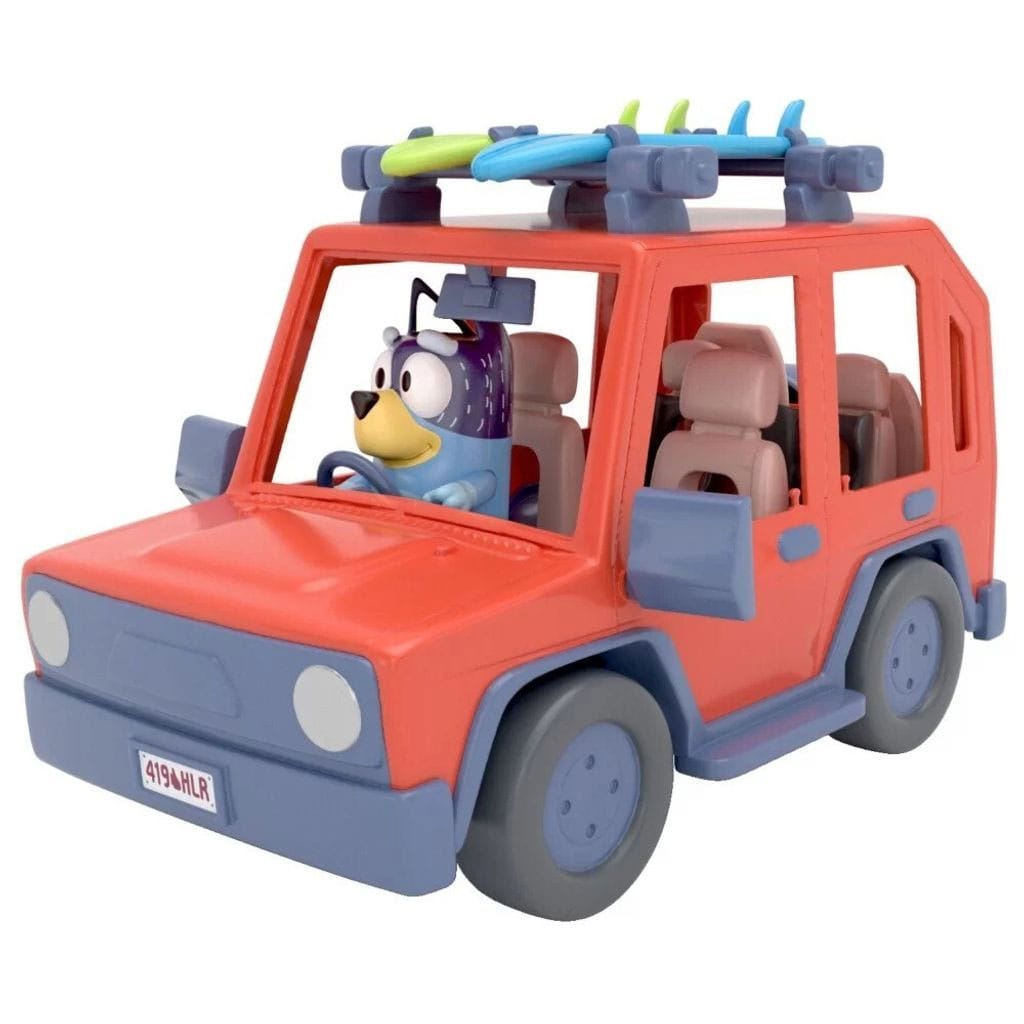 Bluey: 4WD Landcruiser Play Car with Accessories Play Set