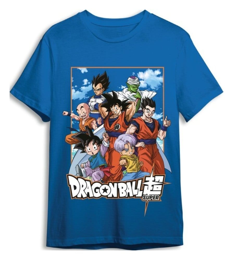 Dragon Ball Super T-Shirt Characters Navy Size S