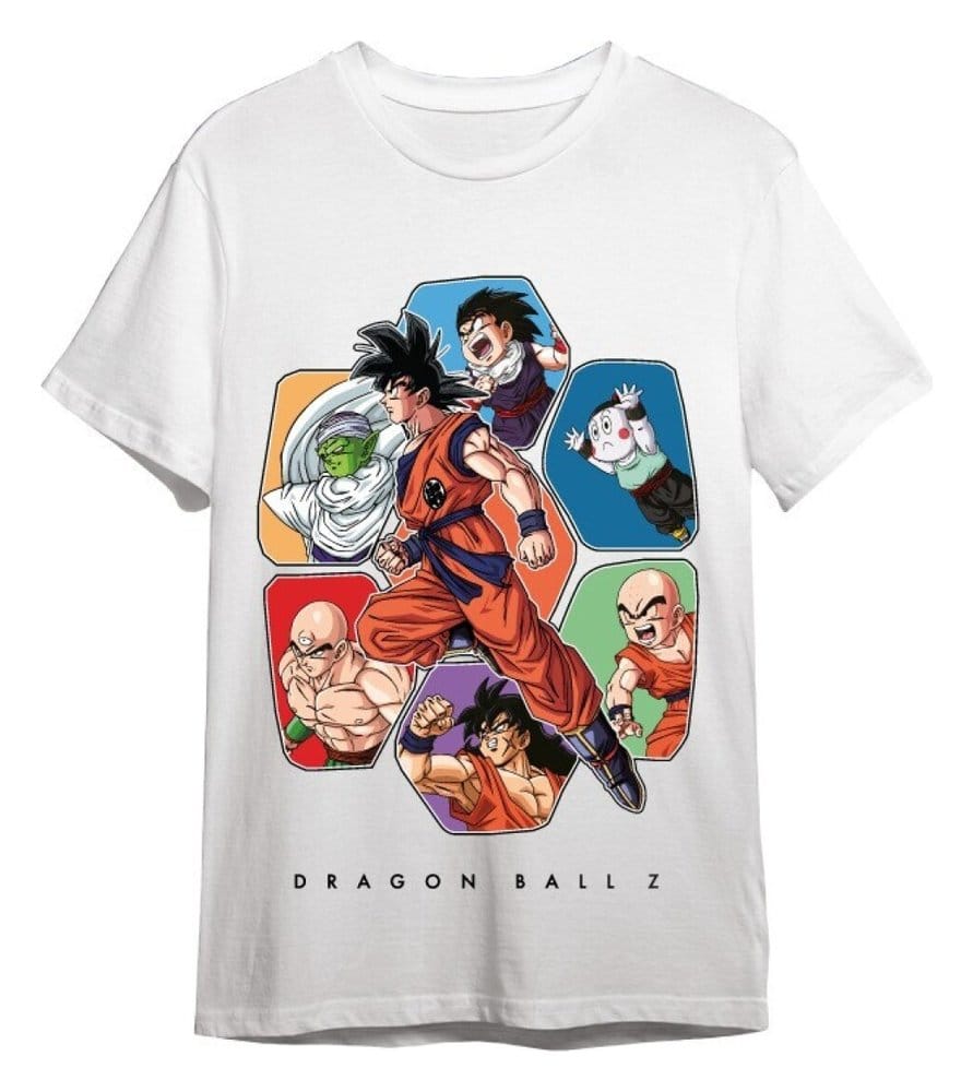 Dragon Ball T-Shirt Friends White Size XL