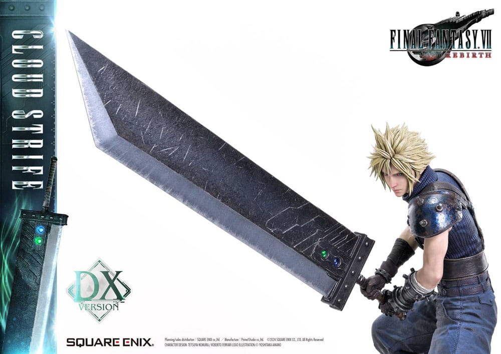 Final Fantasy VII Rebirth Statue 1/4 Cloud Strife Deluxe Ver. 68 cm