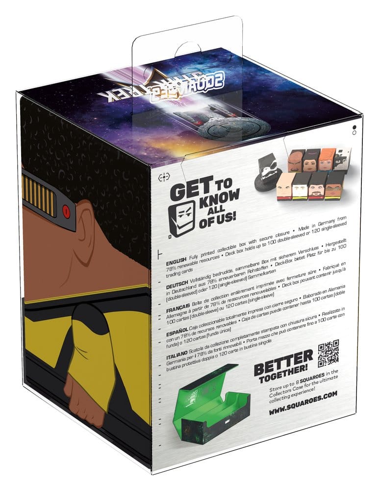Squaroes Squaroe Star Trek: The Next Generation ST022 - Geordi La Forge