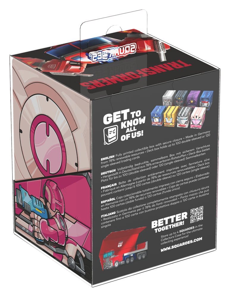 Squaroes Squaroe Transformers TR004 - Arcee