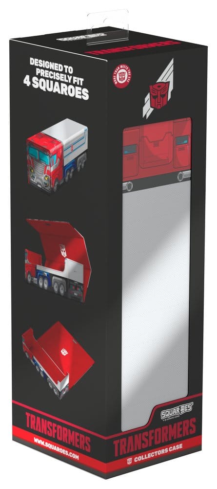 Squaroes Collectors Case 400 Squaroe Transformers - Optimus Prime Truck