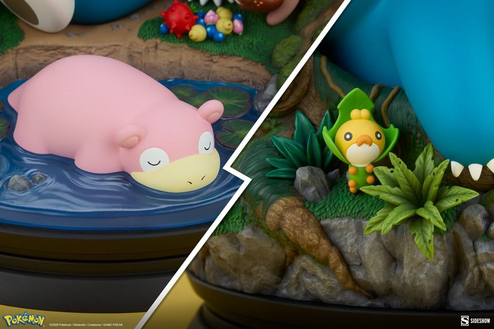 Pokémon Diorama Snorlax 33 cm