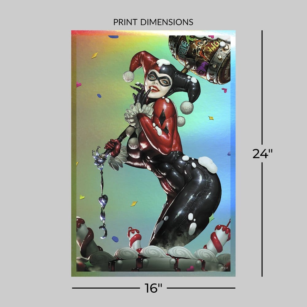 DC Comics Fine Art Print Harley Quinn (Exclusive Edition) 41 x 61 cm - unframed
