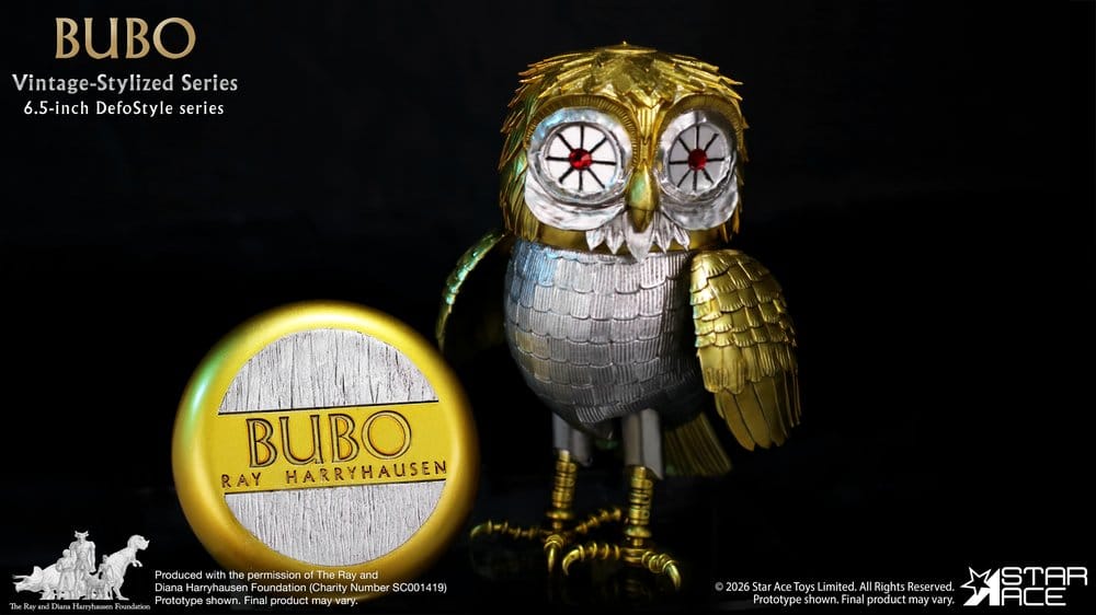 Ray Harryhausen Collection DefoStyle Soft-vinyl Statue Bubo 17 cm