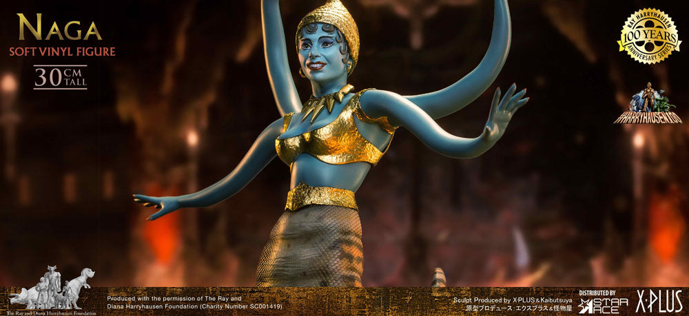 The 7th Voyage of Sinbad Soft Vinyl Statue Ray Harryhausen's Naga (Snake Woman) Deluxe Version 31 cm