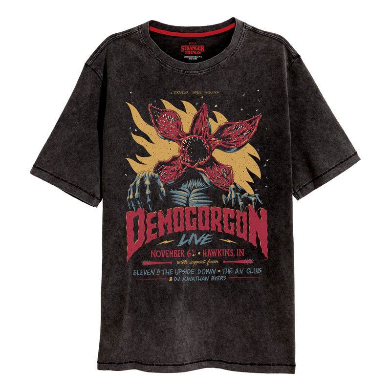 Stranger Things T-Shirt Vintage Demogorgon Size L