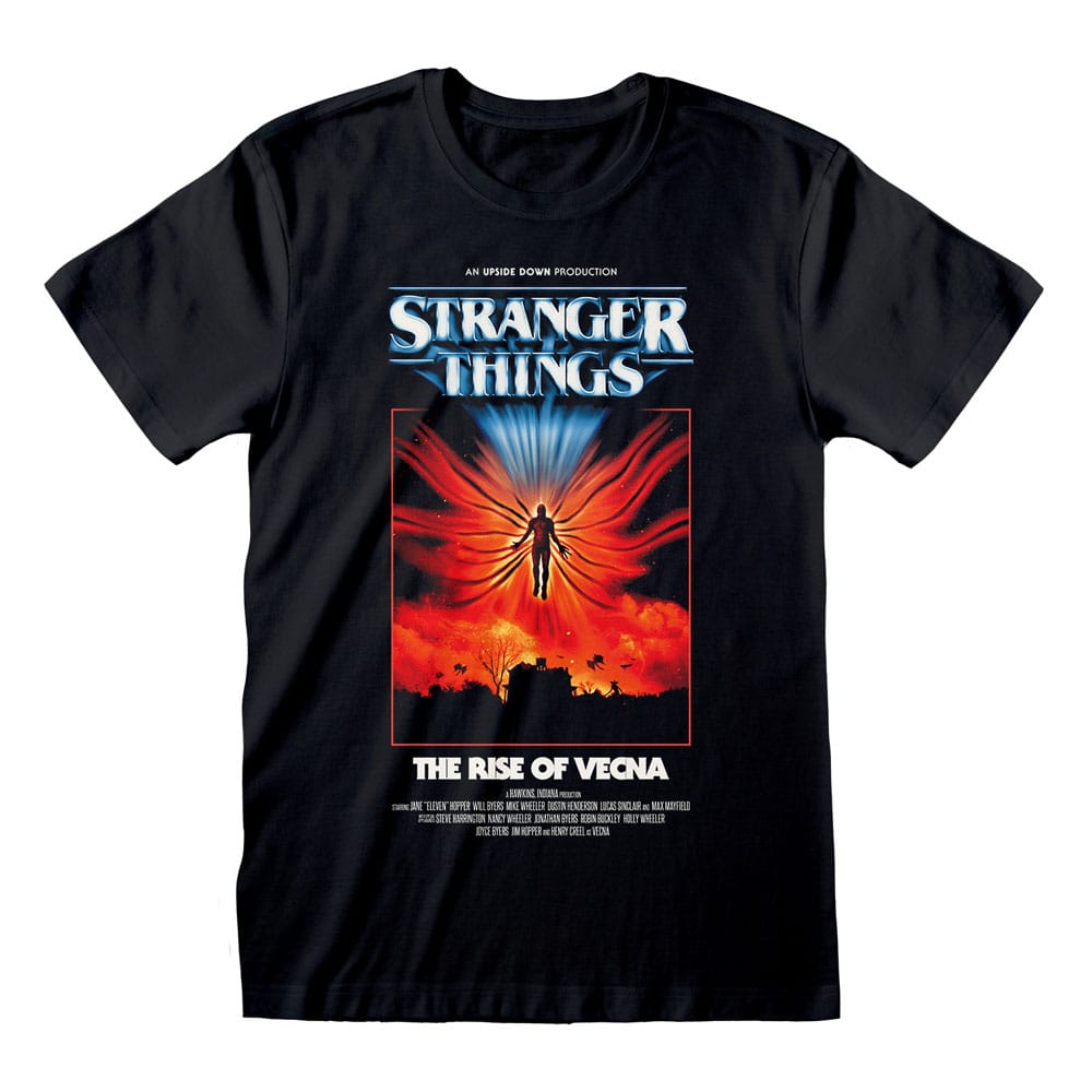 Stranger Things T-Shirt Rise Of Vecna Poster Size L