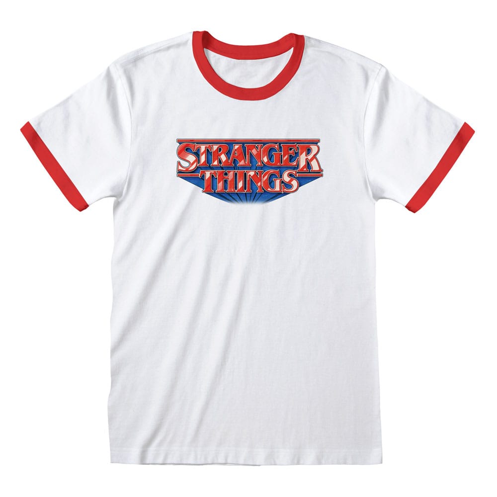 Stranger Things T-Shirt Retro Logo Size L