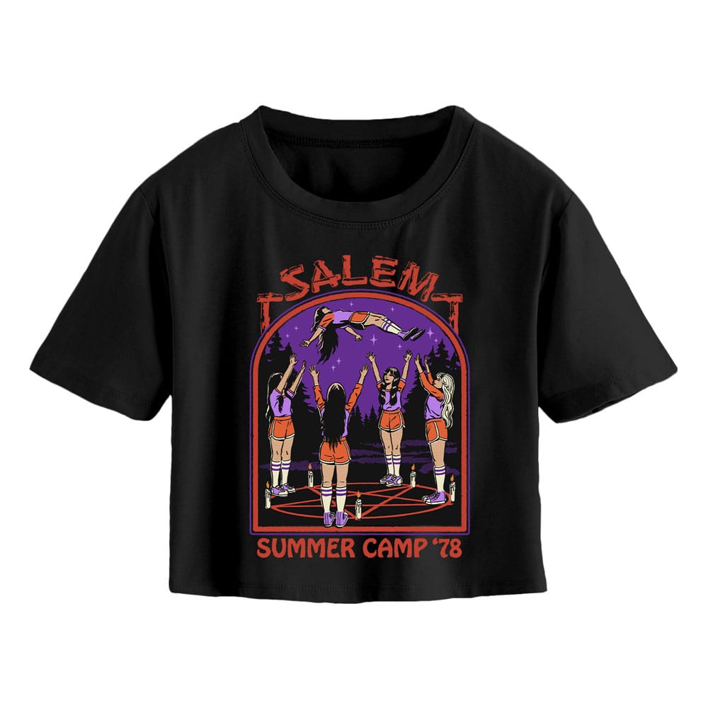 Steven Rhodes Cropped T-Shirt Salem Summer  Size S