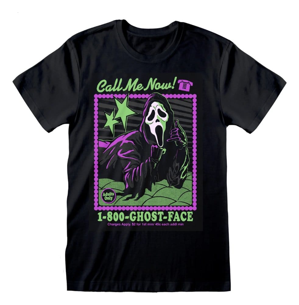 Steven Rhodes T-Shirt Ghostface x SR 1800 Black Size L
