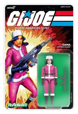 GI Joe ReAction+ Action Figure Wave 07 Daina (Cartoon) 10 cm